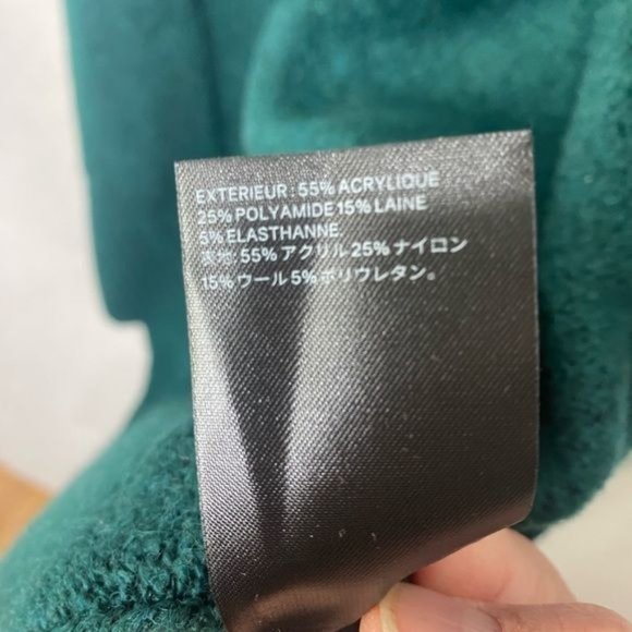 Woolen Bloom ladies long Cardigan Green size Medium New With Tags - Picture 9 of 12